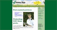 Desktop Screenshot of greener-ways.co.uk